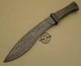 1 Of Kind Custom Handmade Damascus Steel Hunting Kukuri Knife 1210